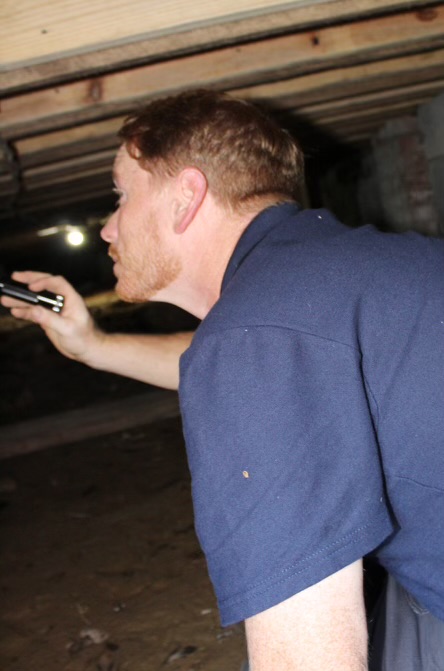 Crawlspace inspection